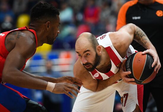Russia Basketball Euroleague CSKA - Olympiacos