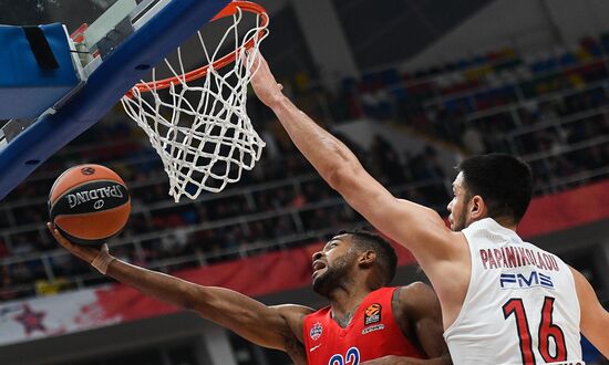 Russia Basketball Euroleague CSKA - Olympiacos