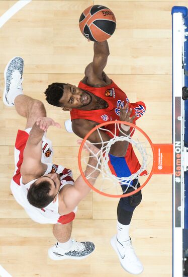 Russia Basketball Euroleague CSKA - Olympiacos