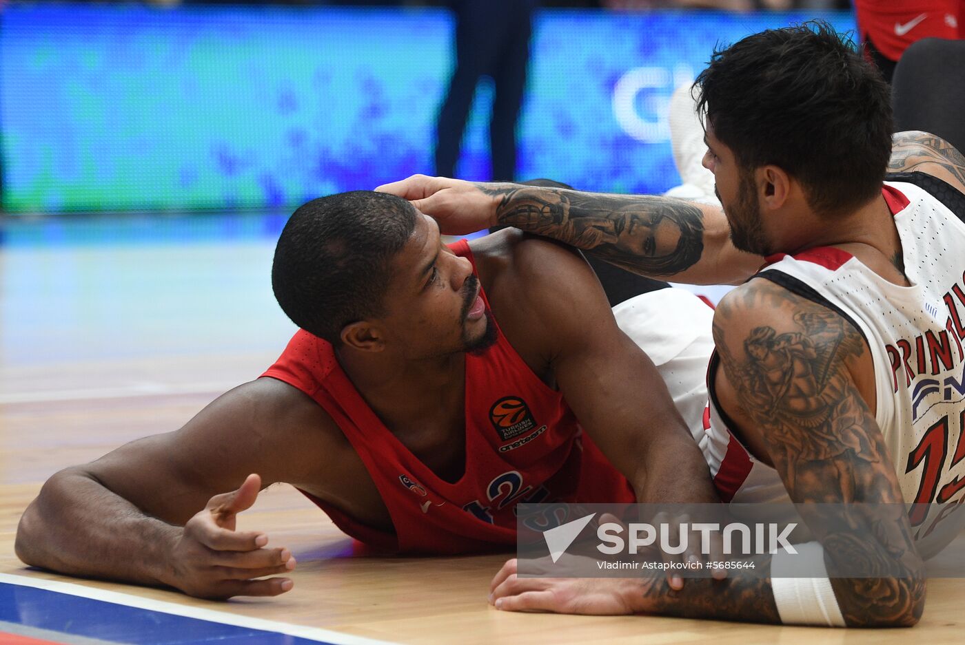 Russia Basketball Euroleague CSKA - Olympiacos