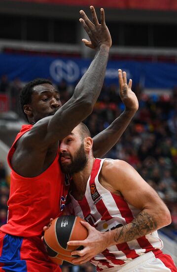 Russia Basketball Euroleague CSKA - Olympiacos