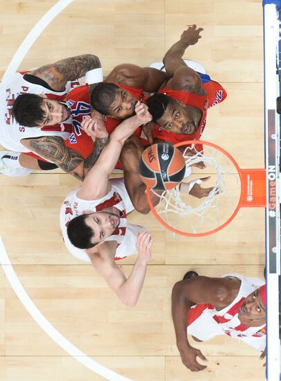 Russia Basketball Euroleague CSKA - Olympiacos