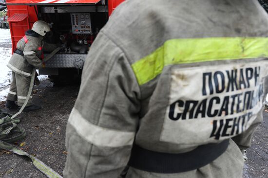 Firefighting-rescue center in Tambov