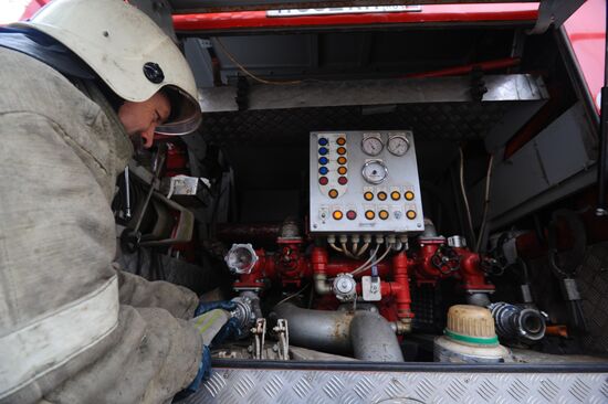 Firefighting-rescue center in Tambov