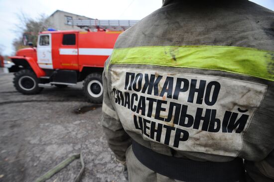 Firefighting-rescue center in Tambov