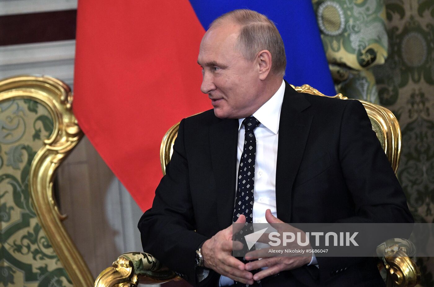 President Vladimir Putin meets with President of Cuba Miguel Diaz-Canel Bermudez