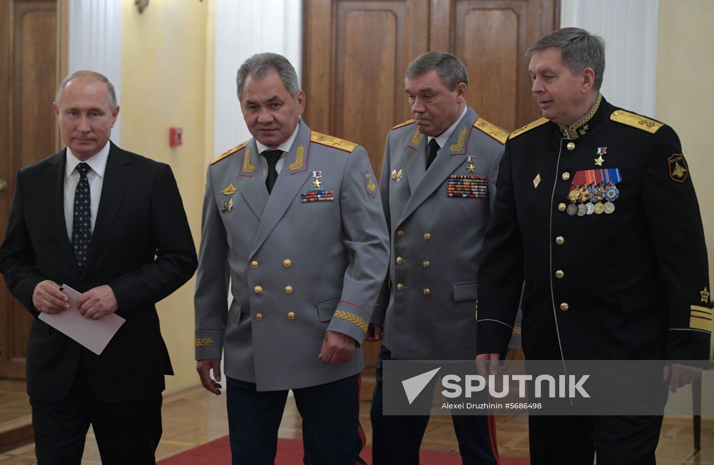 President Putin took part in event to mark 100th anniversary of Russian Armed Forces' General Staff