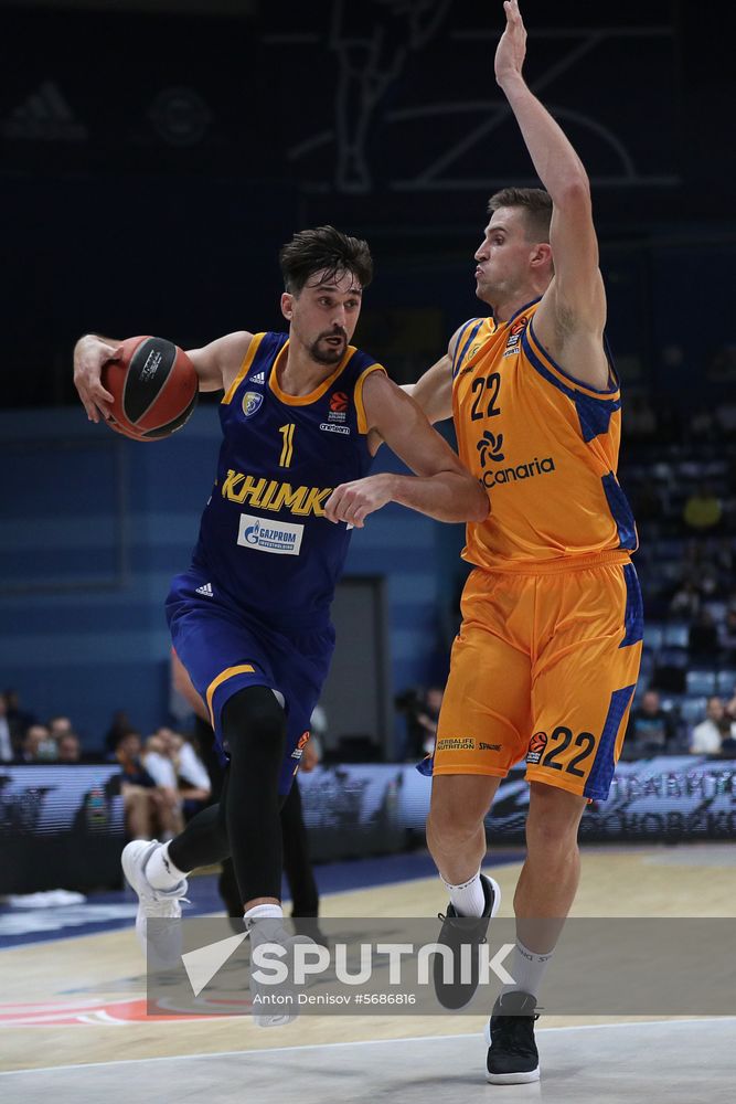 Russia Basketball Euroleague Khimki - Gran Canaria