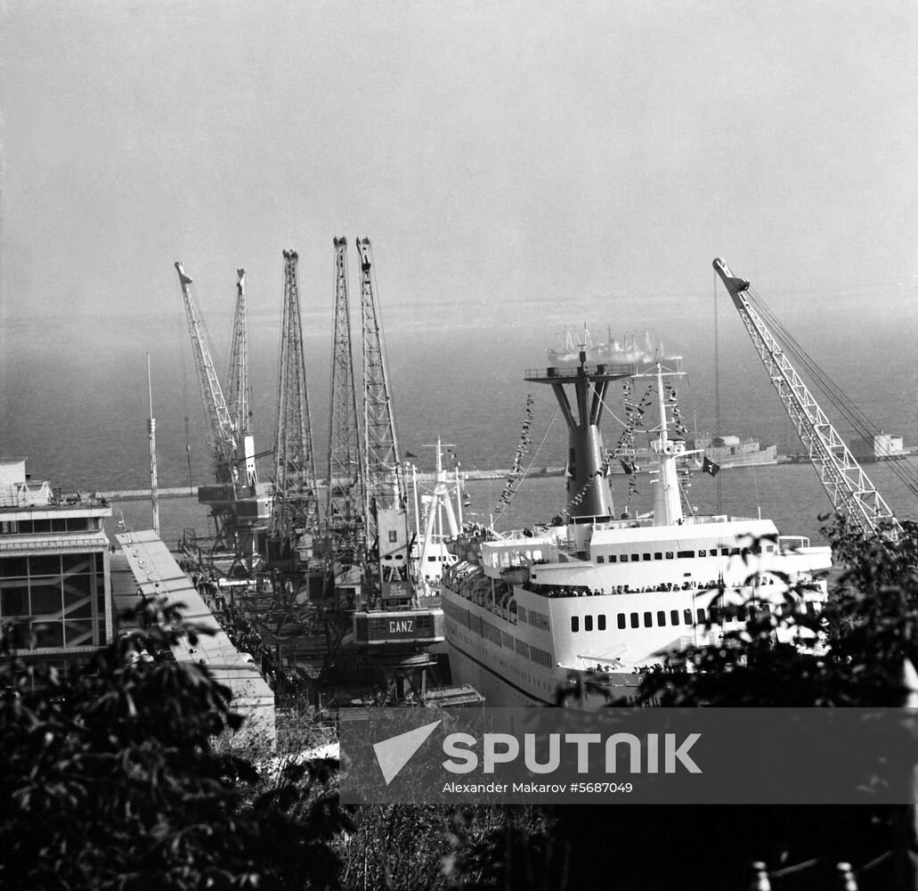 Odessa sea port