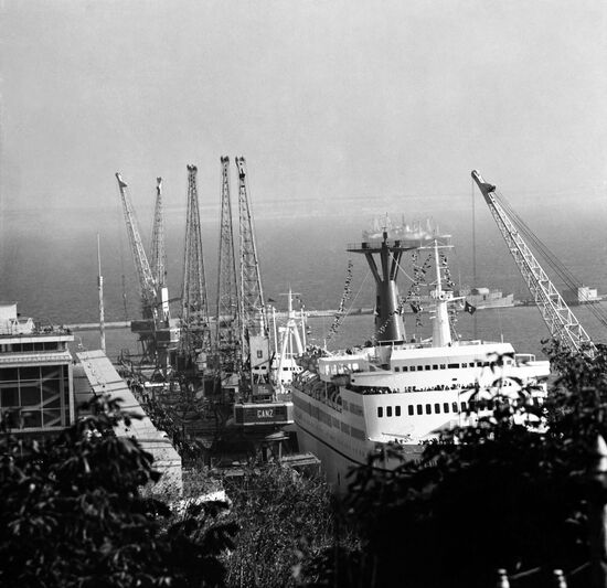 Odessa sea port