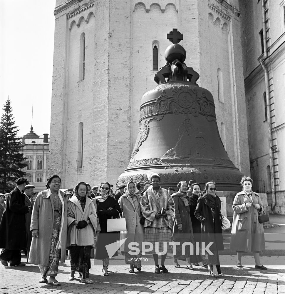 Representatives of international women's movement in Moscow