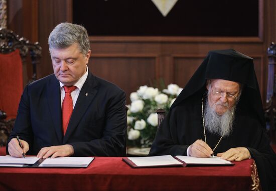 Turkey Ukraine Orthodox Church Autocephaly