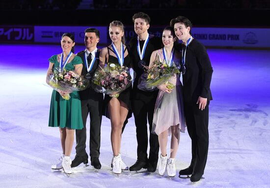Finland Figure Skating Victory Ceremonies