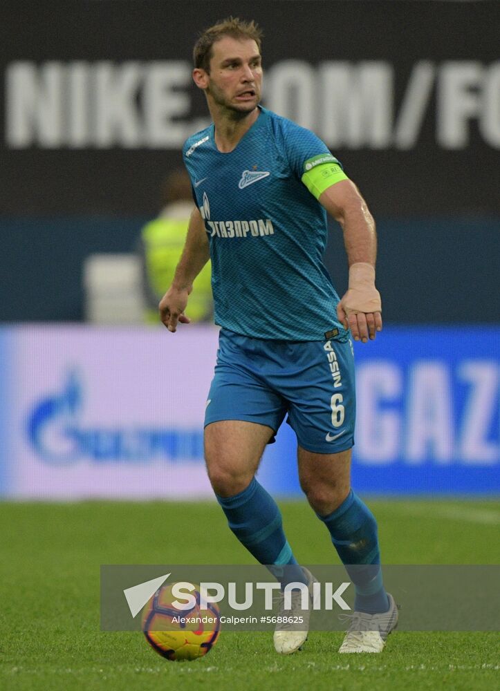 Russia Soccer Premier-League Zenit - Akhmat