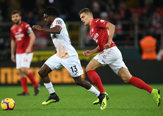 Russia Soccer Premier-League Spartak - Ural