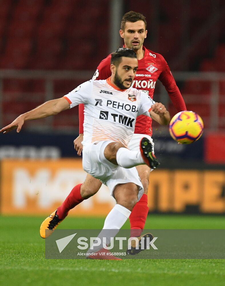 Russia Soccer Premier-League Spartak - Ural