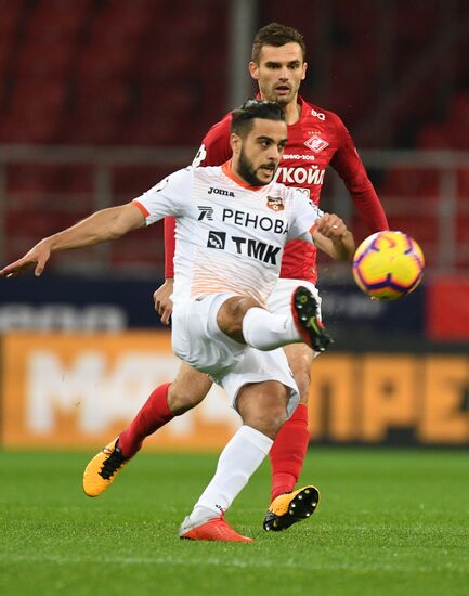 Russia Soccer Premier-League Spartak - Ural
