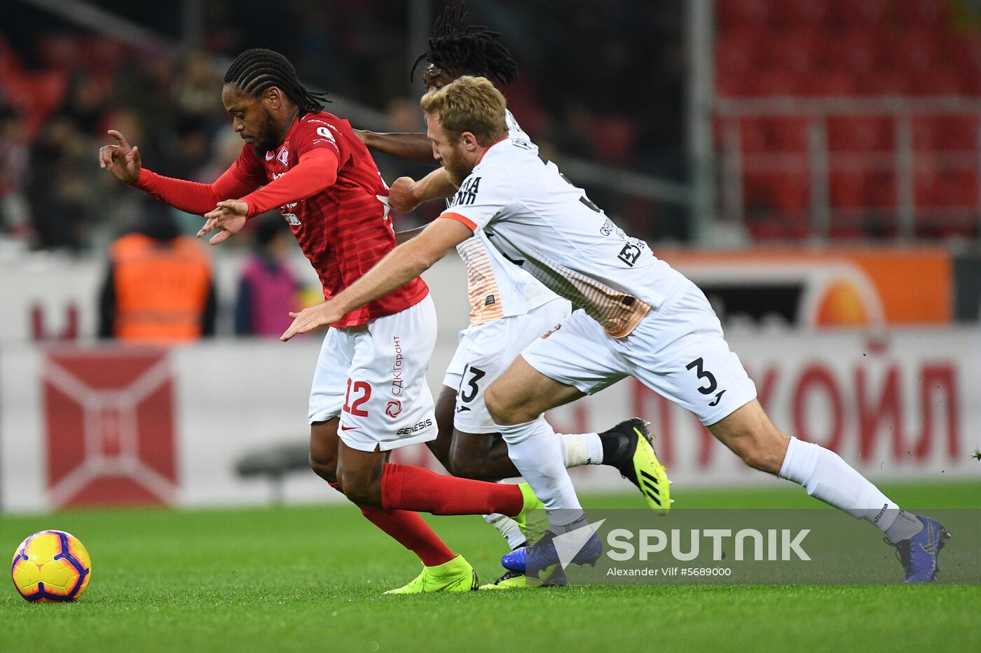 Russia Soccer Premier-League Spartak - Ural