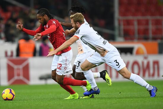Russia Soccer Premier-League Spartak - Ural
