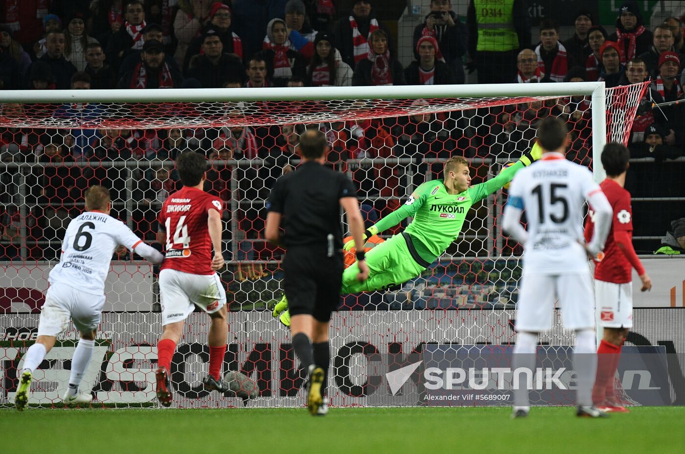 Russia Soccer Premier-League Spartak - Ural