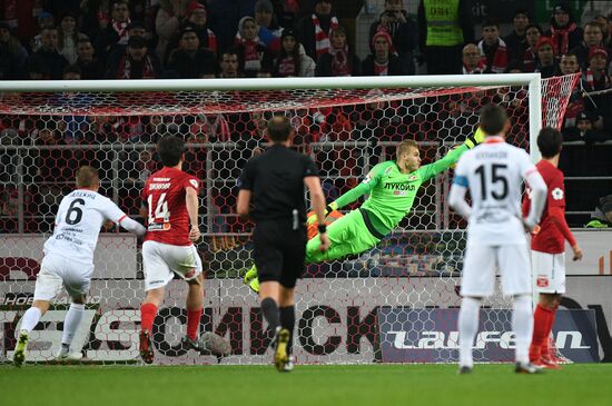 Russia Soccer Premier-League Spartak - Ural