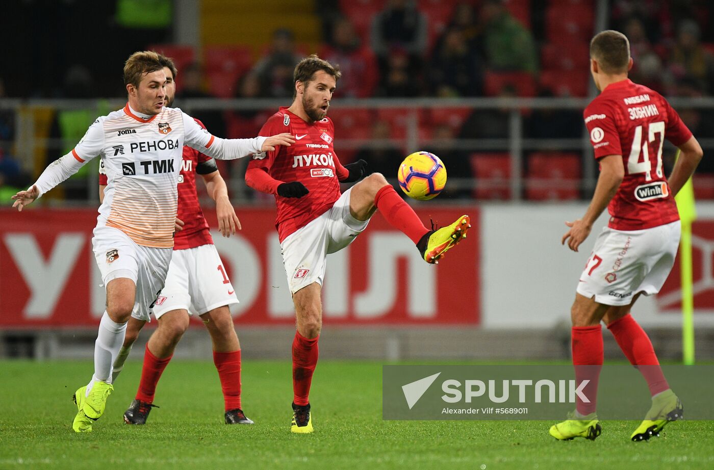 Russia Soccer Premier-League Spartak - Ural