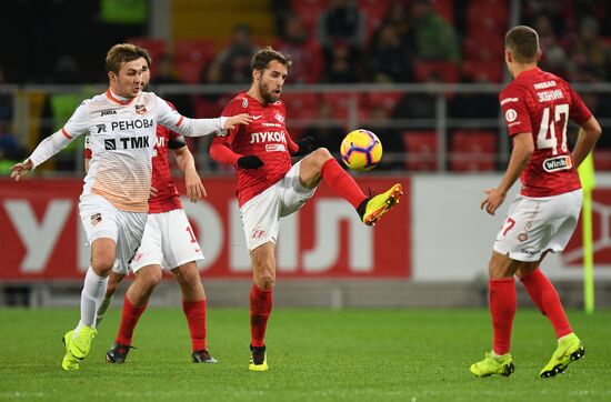 Russia Soccer Premier-League Spartak - Ural