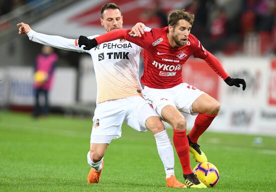Russia Soccer Premier-League Spartak - Ural