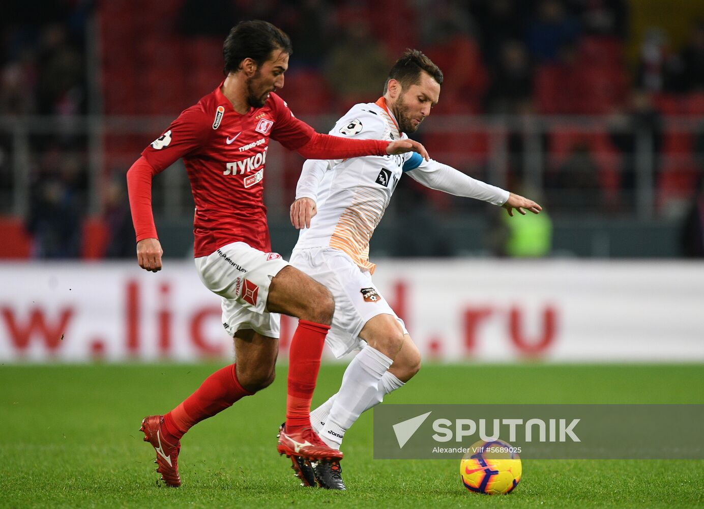 Russia Soccer Premier-League Spartak - Ural