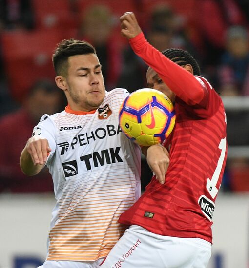 Russia Soccer Premier-League Spartak - Ural