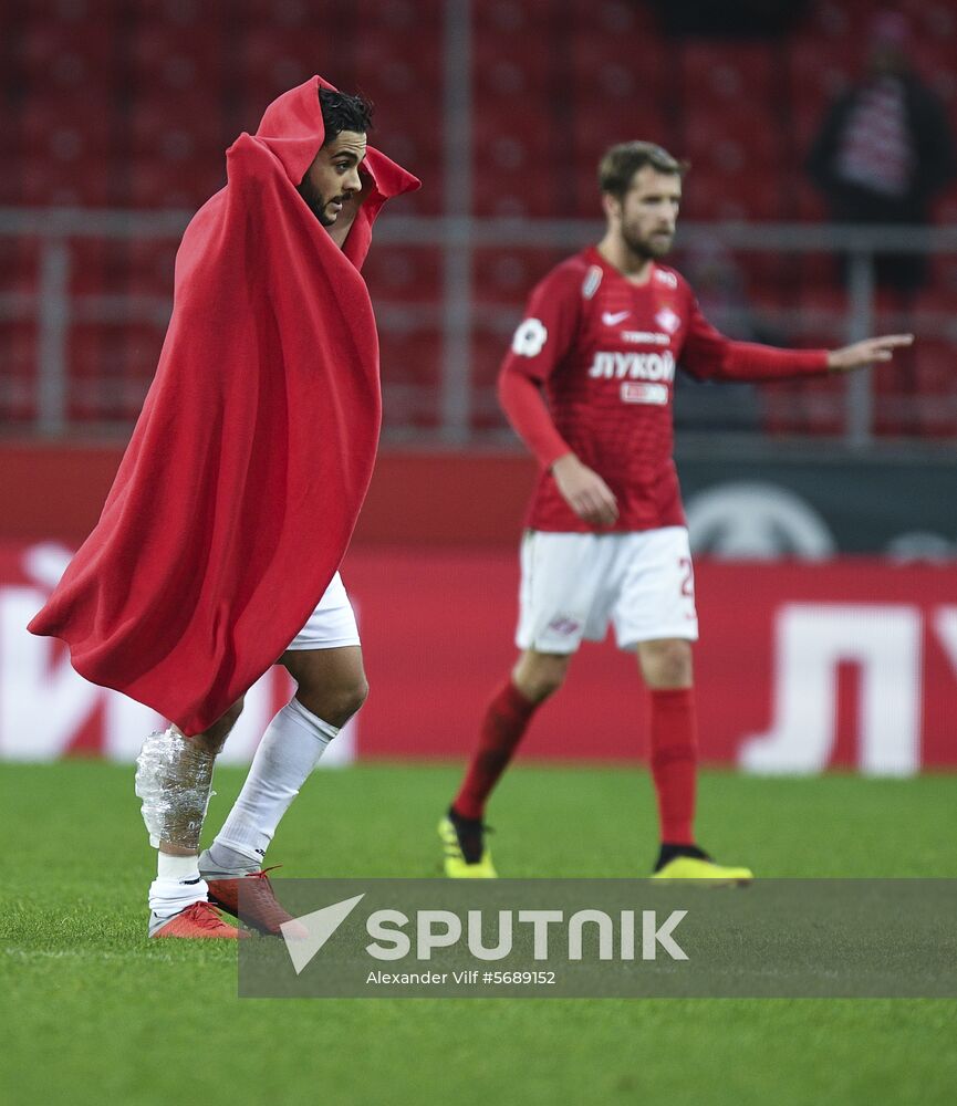 Russia Soccer Premier-League Spartak - Ural