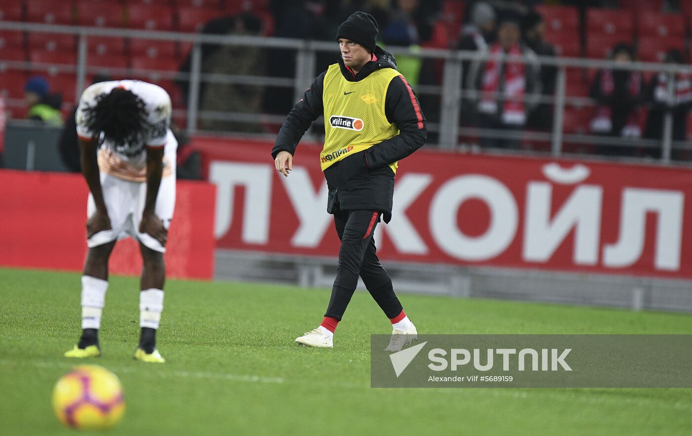 Russia Soccer Premier-League Spartak - Ural