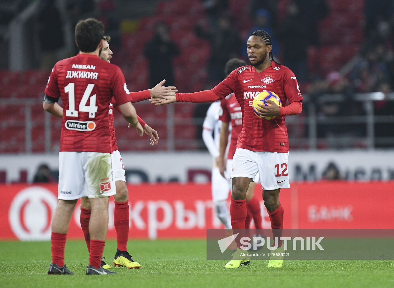 Russia Soccer Premier-League Spartak - Ural
