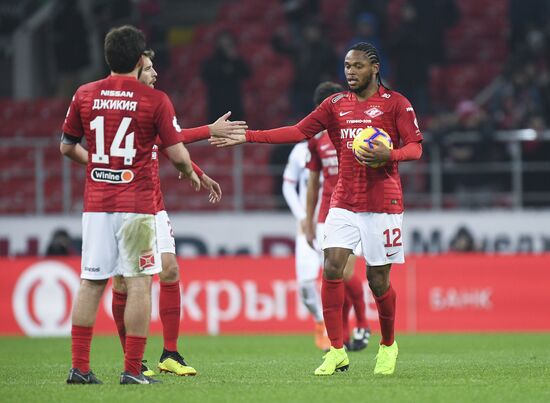 Russia Soccer Premier-League Spartak - Ural