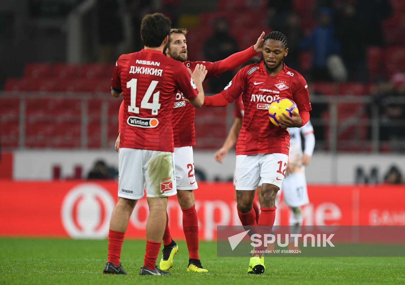 Russia Soccer Premier-League Spartak - Ural