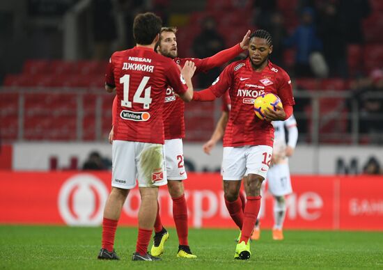 Russia Soccer Premier-League Spartak - Ural