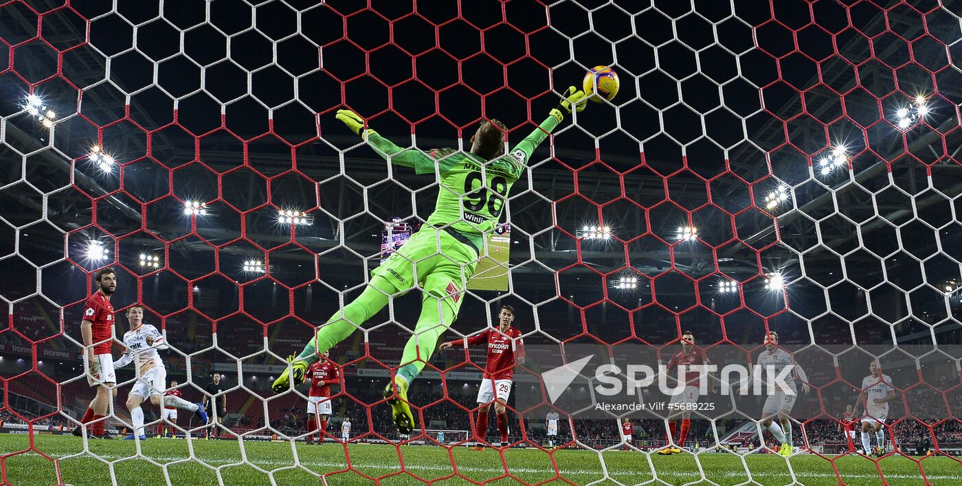 Russia Soccer Premier-League Spartak - Ural