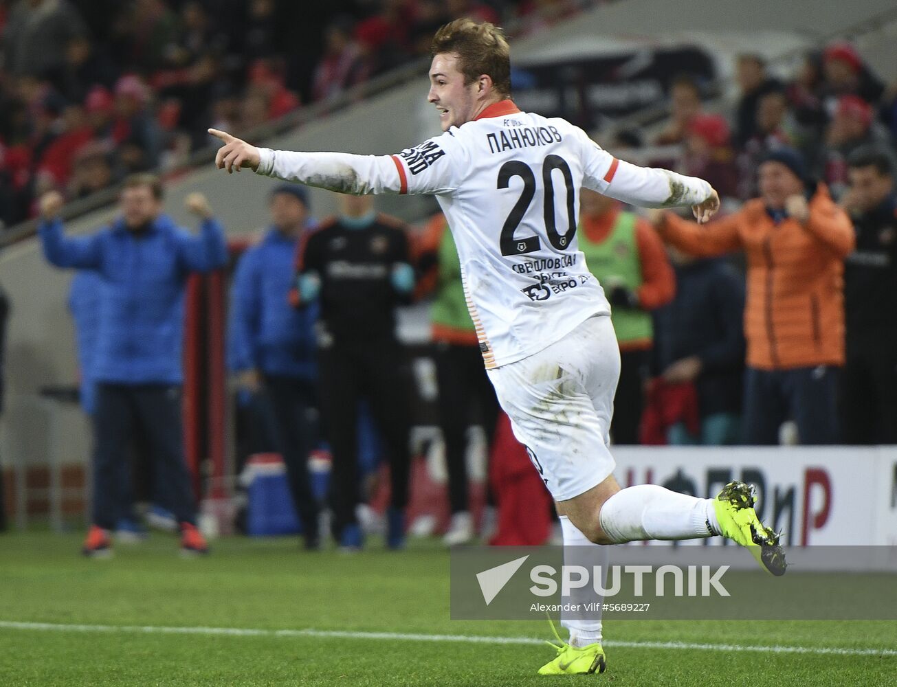 Russia Soccer Premier-League Spartak - Ural