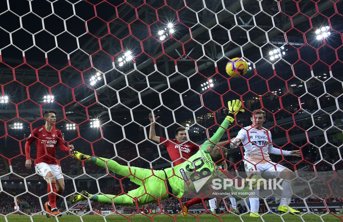 Russia Soccer Premier-League Spartak - Ural