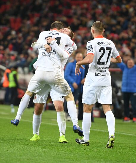 Russia Soccer Premier-League Spartak - Ural