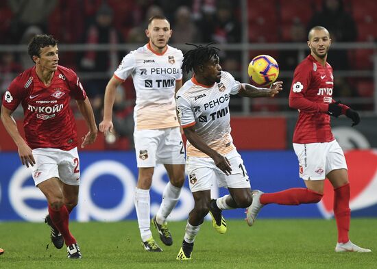 Russia Soccer Premier-League Spartak - Ural