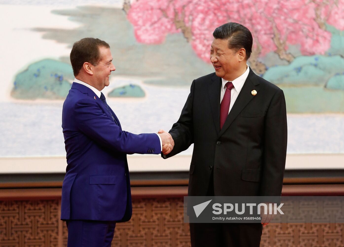 Prime Minister Dmitry Medvedev on official visit to China