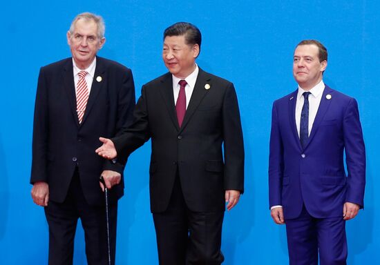 Prime Minister Dmitry Medvedev on official visit to China