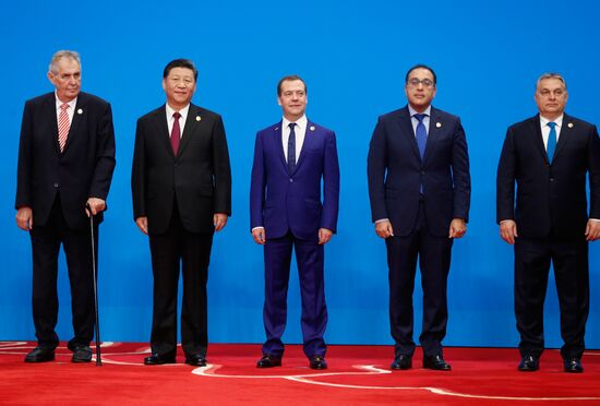 Prime Minister Dmitry Medvedev on official visit to China