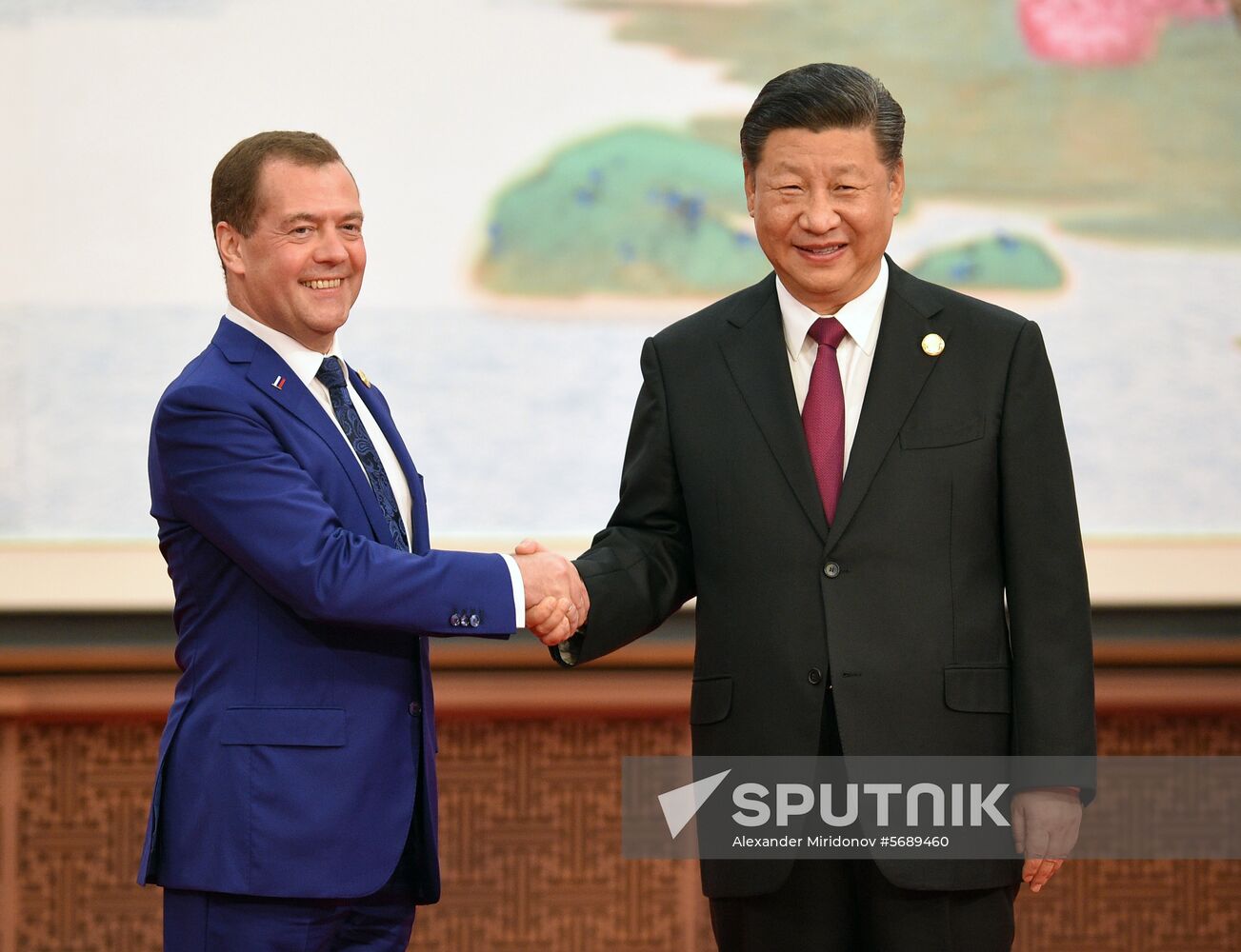 Prime Minister Dmitry Medvedev on official visit to China