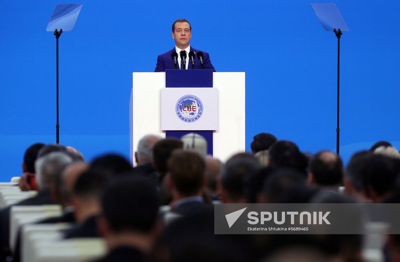 Prime Minister Dmitry Medvedev on official visit to China