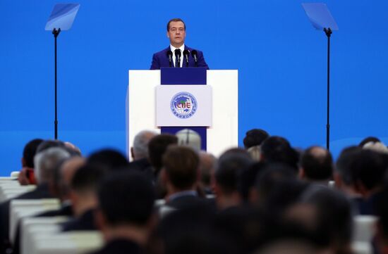 Prime Minister Dmitry Medvedev on official visit to China