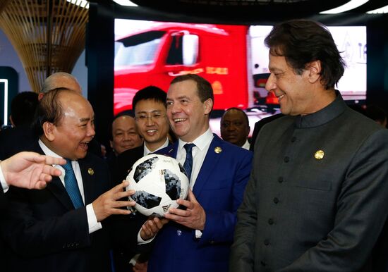 Prime Minister Dmitry Medvedev on official visit to China