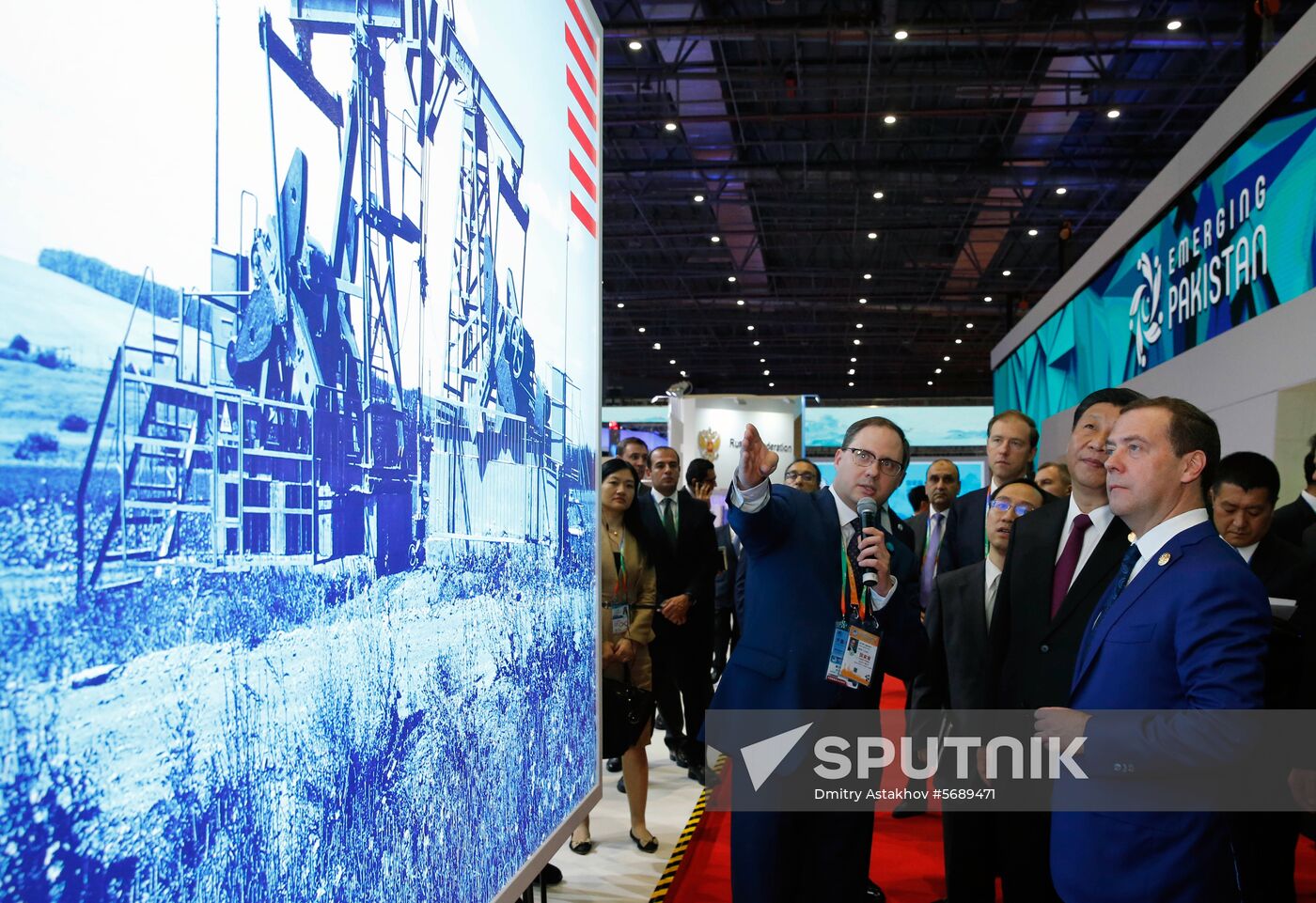 Prime Minister Dmitry Medvedev on official visit to China