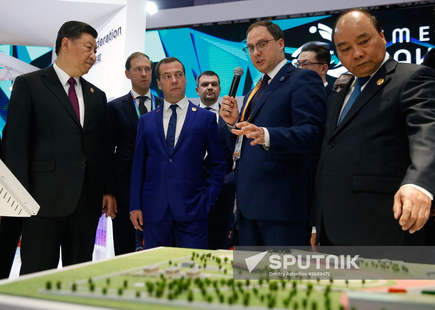 Prime Minister Dmitry Medvedev on official visit to China